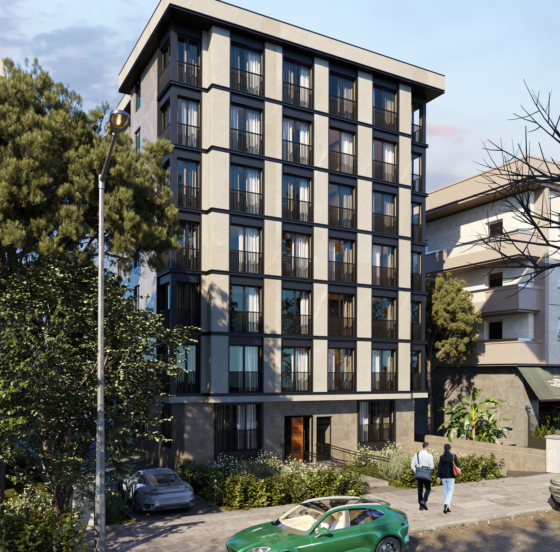 Dostlar Apartmanı — Dış Cephe · Cephe 2