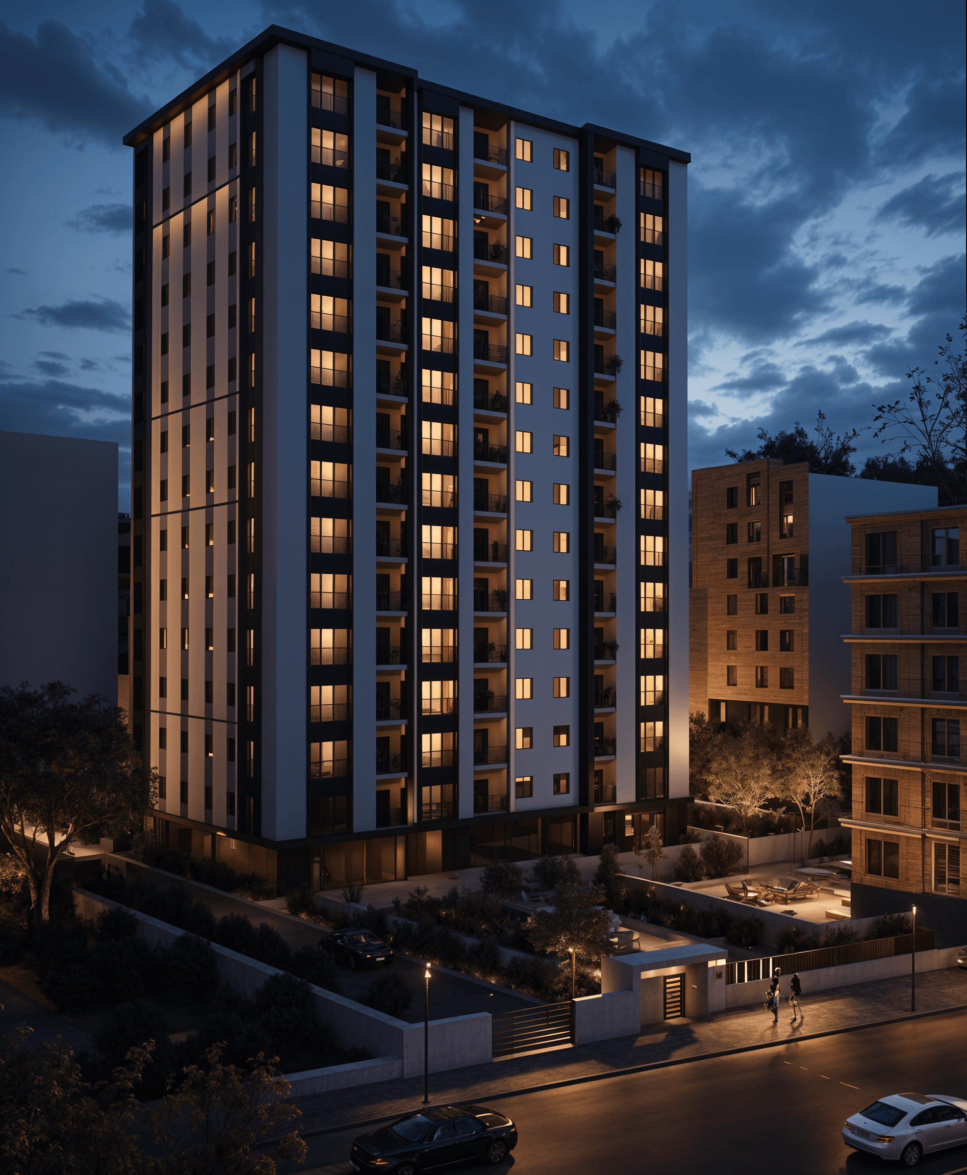 Pınar Apartmanı — Dış Cephe · Cephe 2
