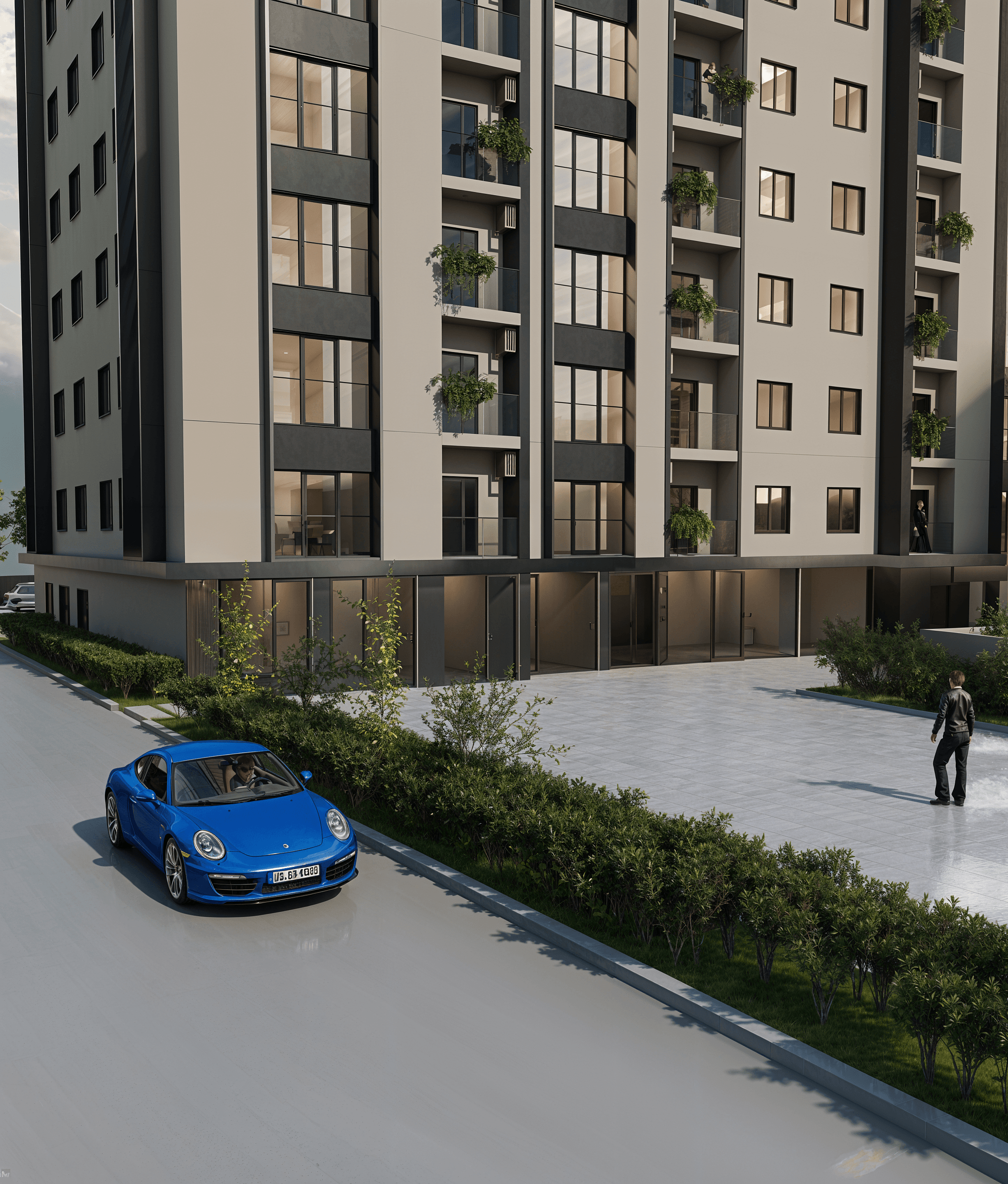 Pınar Apartmanı — Dış Cephe · Cephe 3