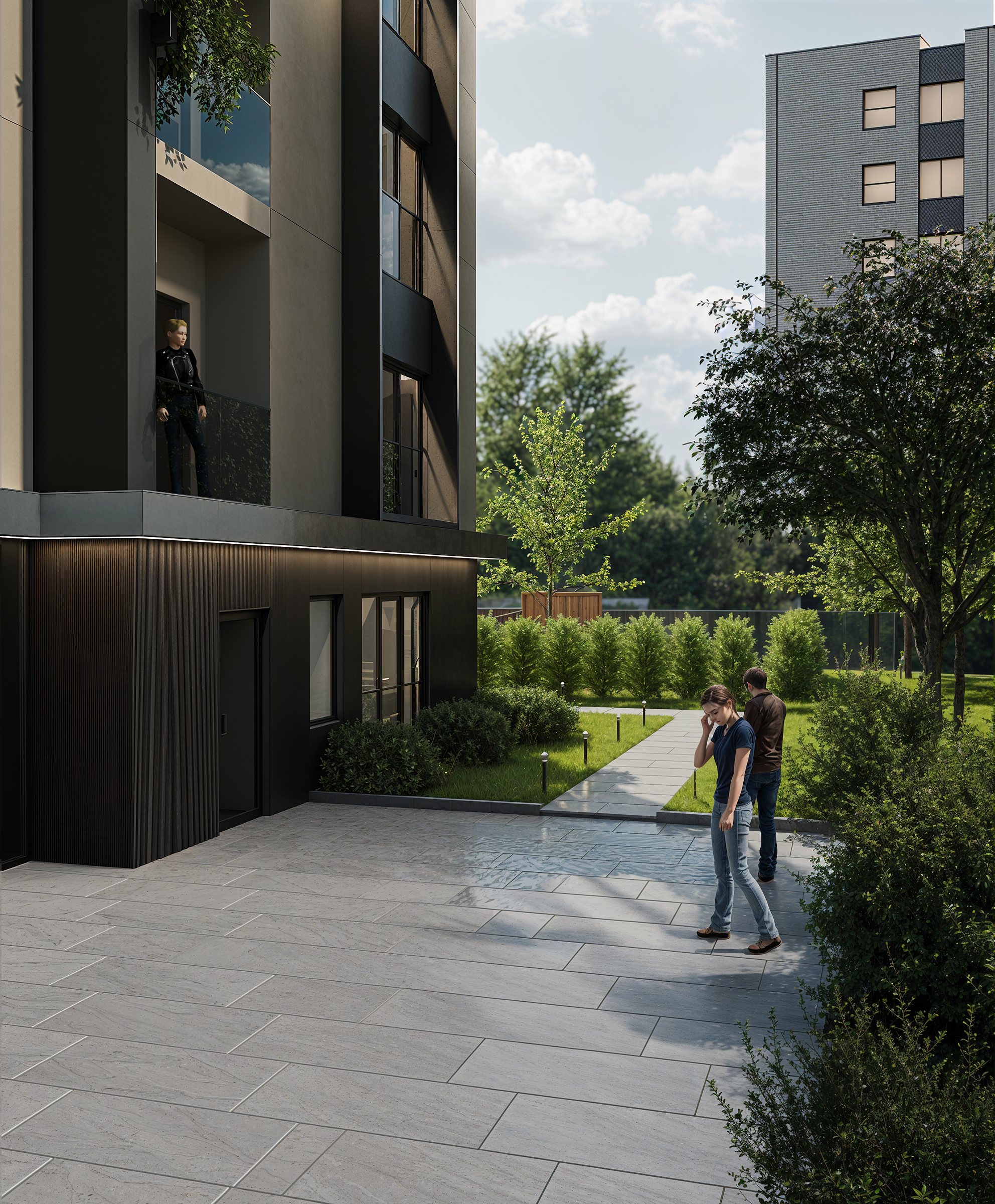 Pınar Apartmanı — Dış Cephe · Cephe 4