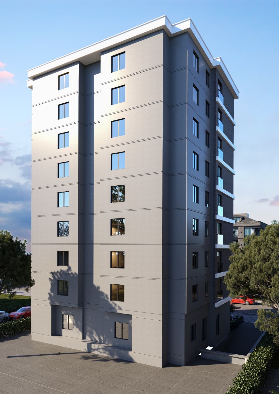 Polat Apartmanı — Dış Cephe · Cephe 2